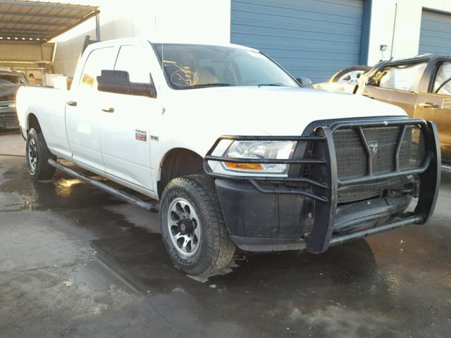 3C6TD5HTXCG170189 - 2012 DODGE RAM 2500 S WHITE photo 1