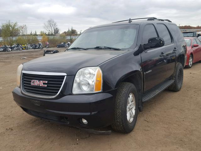 1GKFK130X7R235487 - 2007 GMC YUKON BLACK photo 2