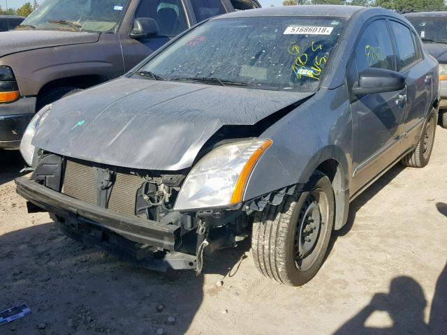 3N1AB6AP5CL768161 - 2012 NISSAN SENTRA 2.0 GRAY photo 2