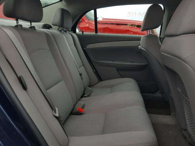1G1ZB5EB4AF103650 - 2010 CHEVROLET MALIBU LS BLUE photo 6