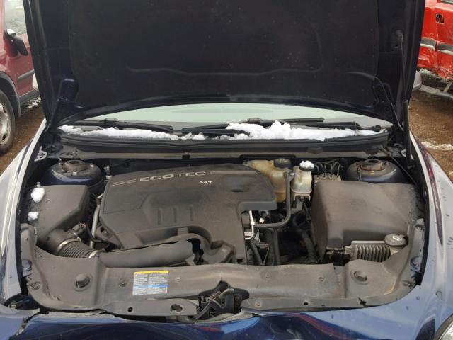 1G1ZB5EB4AF103650 - 2010 CHEVROLET MALIBU LS BLUE photo 7