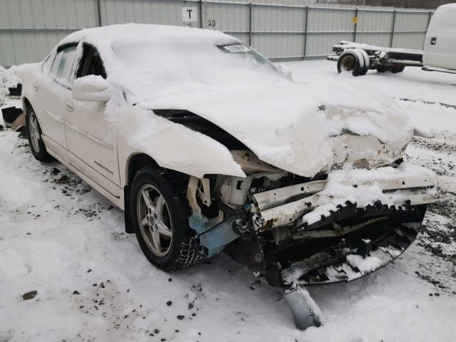 1G2WP52K93F109404 - 2003 PONTIAC GRAND PRIX WHITE photo 1