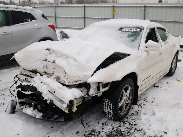1G2WP52K93F109404 - 2003 PONTIAC GRAND PRIX WHITE photo 2