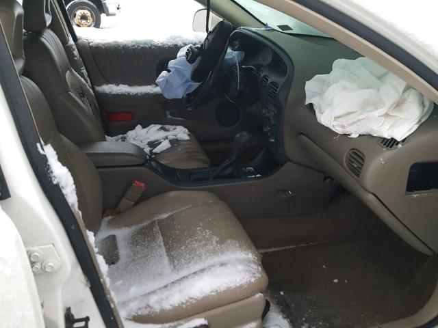 1G2WP52K93F109404 - 2003 PONTIAC GRAND PRIX WHITE photo 5