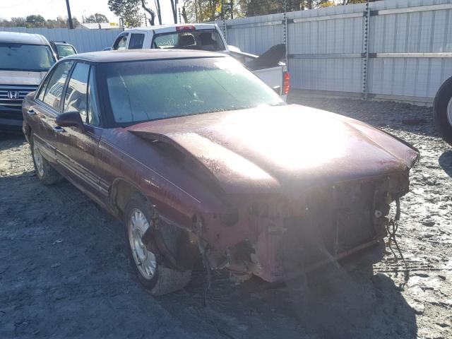 1G4HR52K0WH455134 - 1998 BUICK LESABRE LI MAROON photo 1