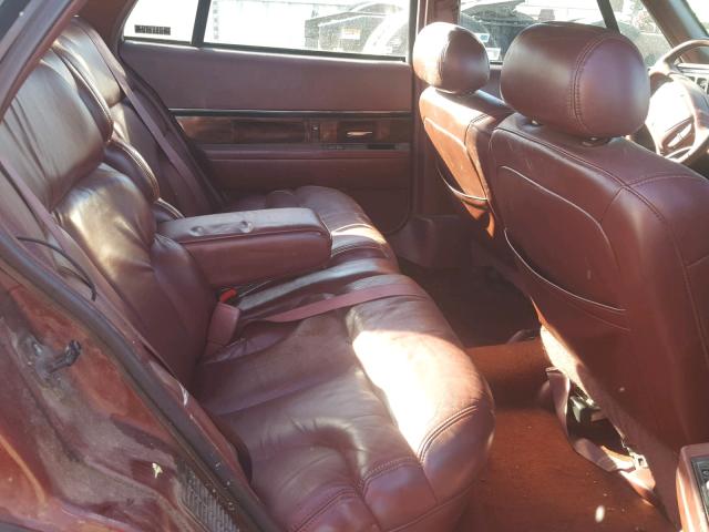 1G4HR52K0WH455134 - 1998 BUICK LESABRE LI MAROON photo 6