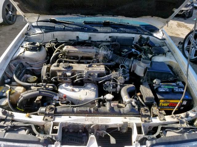 1YVGD31B1L5262616 - 1990 MAZDA MX-6 WHITE photo 7