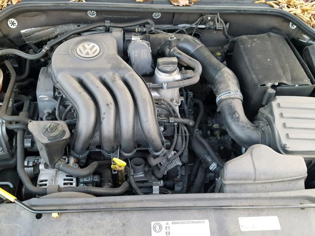 3VW2K7AJ1FM293090 - 2015 VOLKSWAGEN JETTA BASE Սև լուսանկար 7