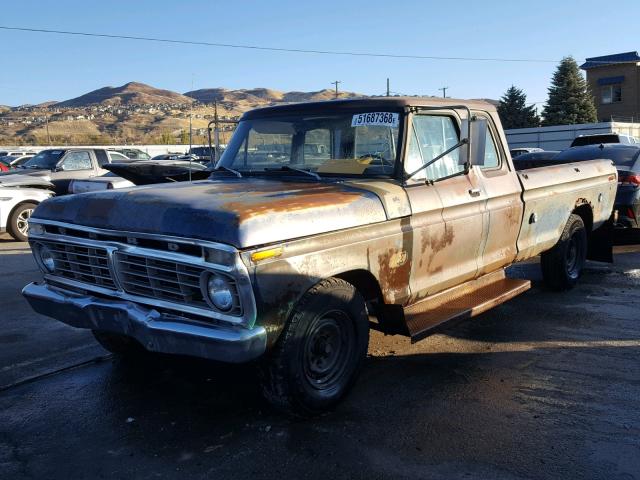 F25YKW20326 - 1975 FORD F-250 TWO TONE photo 2