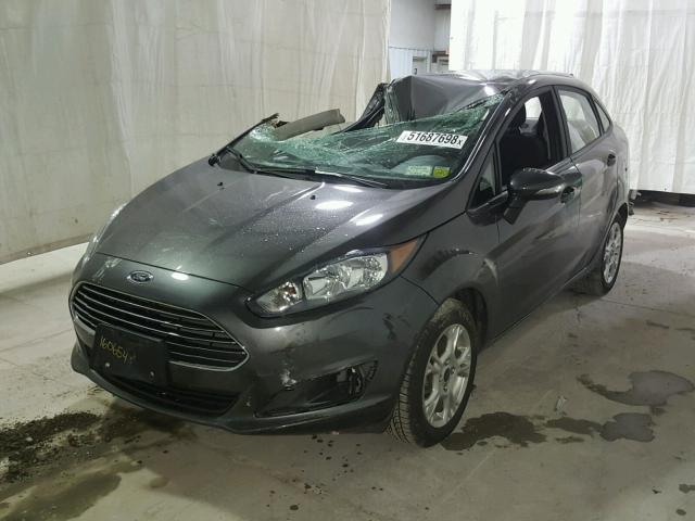 3FADP4BJXGM119309 - 2016 FORD FIESTA SE BLACK photo 2