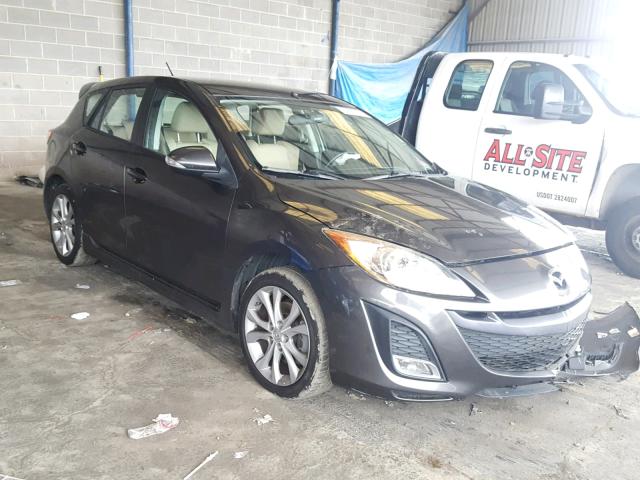 JM1BL1H55A1201717 - 2010 MAZDA 3 S GRAY photo 1