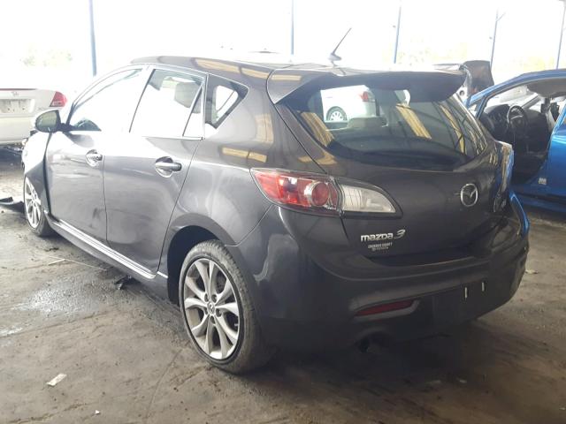 JM1BL1H55A1201717 - 2010 MAZDA 3 S GRAY photo 3