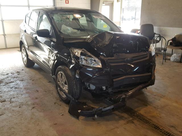 1FMCU0F77DUB60974 - 2013 FORD ESCAPE S BLACK photo 1