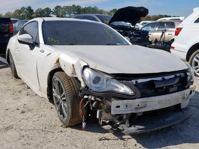 JF1ZNAA16D1721936 - 2013 TOYOTA SCION FR-S WHITE photo 1