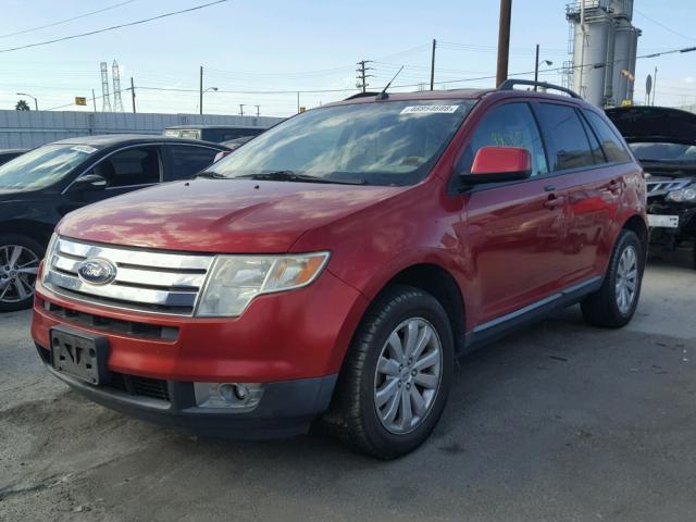 2FMDK39C57BB44139 - 2007 FORD EDGE SEL P RED photo 2