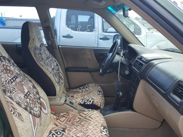 JF1SF65512H708878 - 2002 SUBARU FORESTER S GREEN photo 5