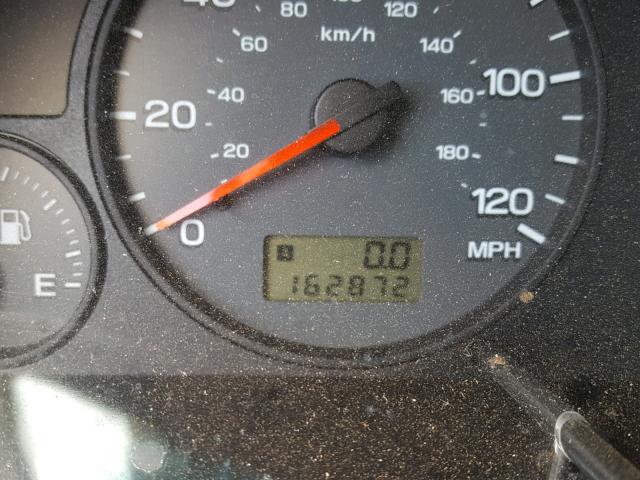 JF1SF65512H708878 - 2002 SUBARU FORESTER S GREEN photo 8