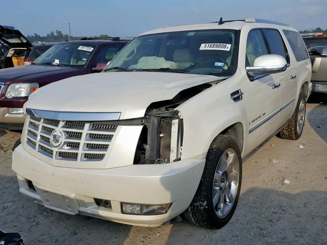 1GYFK66858R241445 - 2008 CADILLAC ESCALADE E WHITE photo 2