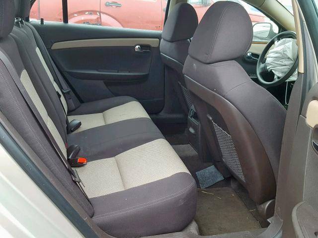 1G1ZC5E09CF281617 - 2012 CHEVROLET MALIBU 1LT GOLD photo 6