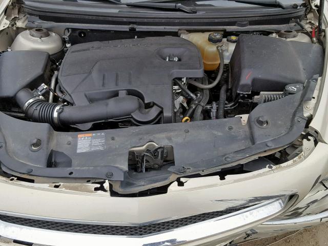 1G1ZC5E09CF281617 - 2012 CHEVROLET MALIBU 1LT GOLD photo 7