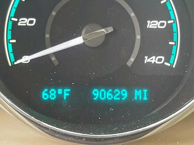 1G1ZC5E09CF281617 - 2012 CHEVROLET MALIBU 1LT GOLD photo 8