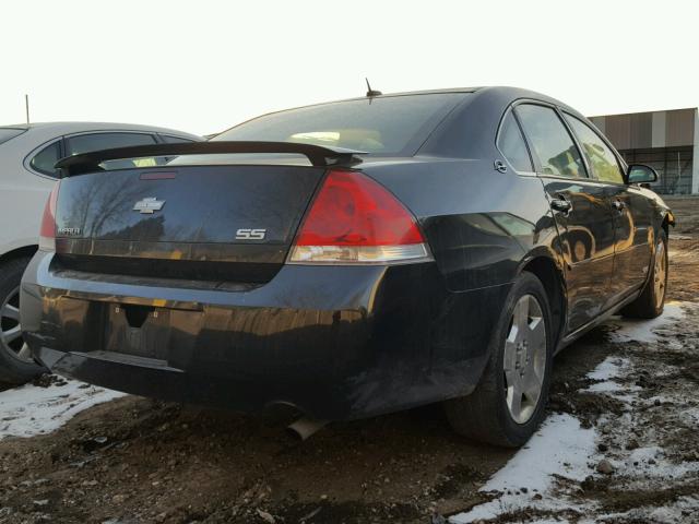 2G1WD58C669124436 - 2006 CHEVROLET IMPALA SUP 黑色 照片 4