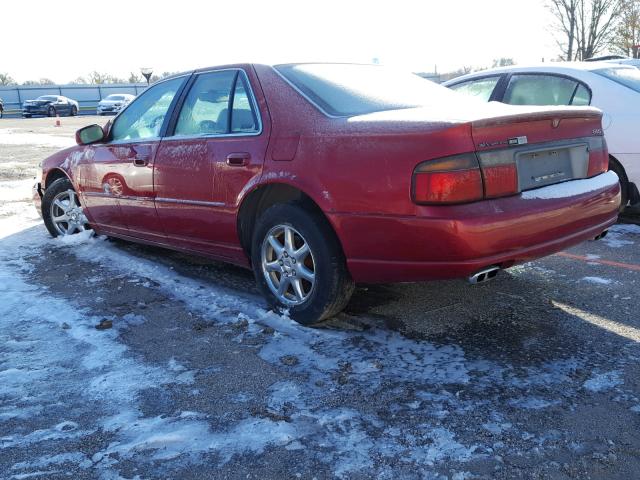 1G6KY549XXU905262 - 1999 CADILLAC SEVILLE ST RED photo 3