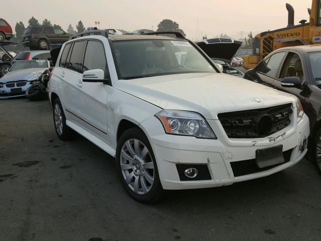 WDCGG8HB7AF353469 - 2010 MERCEDES-BENZ GLK 350 4M WHITE photo 1