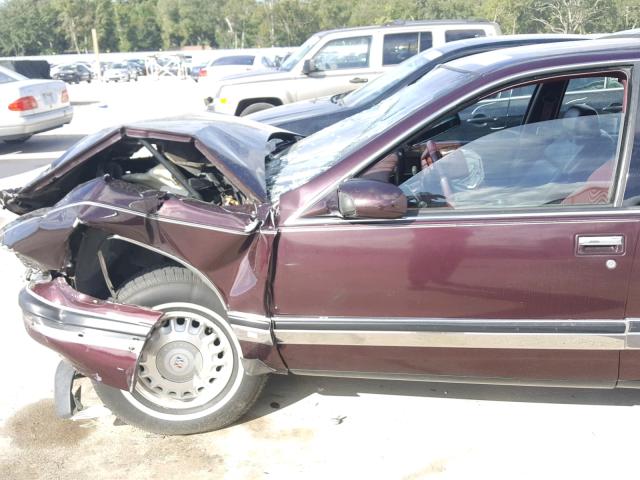 1G4BR82P9SR406506 - 1995 BUICK ROADMASTER MAROON photo 10