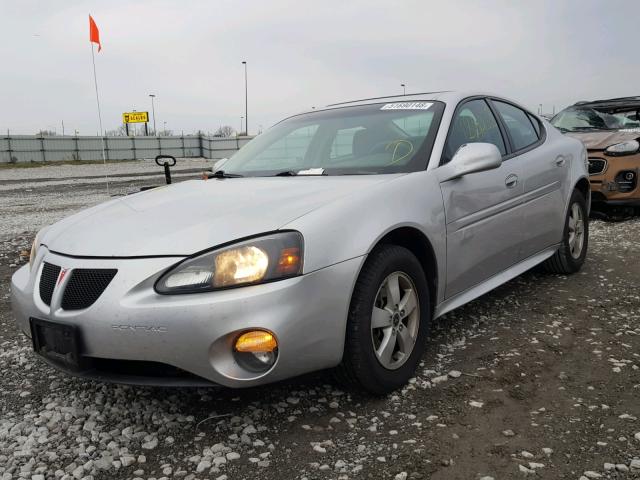 2G2WP522151180204 - 2005 PONTIAC GRAND PRIX SILVER photo 2
