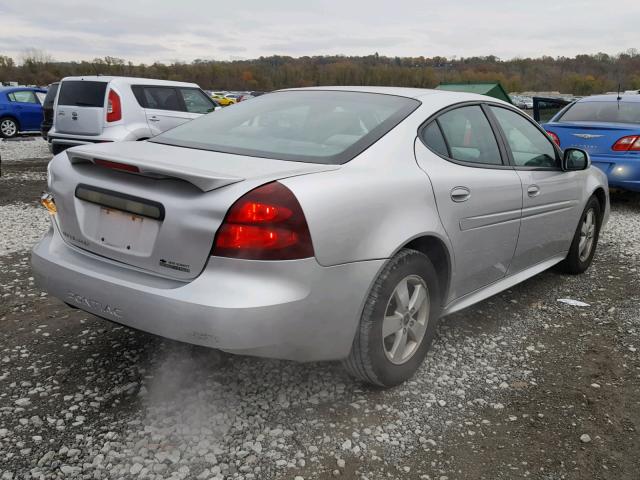 2G2WP522151180204 - 2005 PONTIAC GRAND PRIX SILVER photo 4