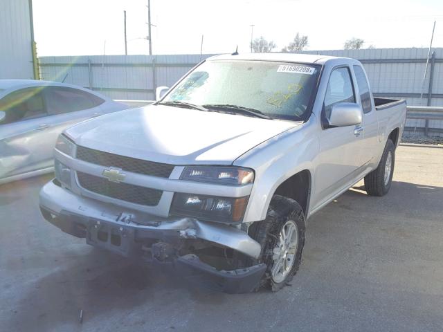 1GCJTCFE8C8114902 - 2012 CHEVROLET COLORADO L SILVER photo 2