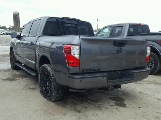 1N6AA1E60JN534816 - 2018 NISSAN TITAN SV GRAY photo 3