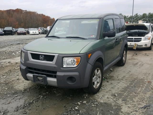 5J6YH28685L011022 - 2005 HONDA ELEMENT EX GREEN photo 2