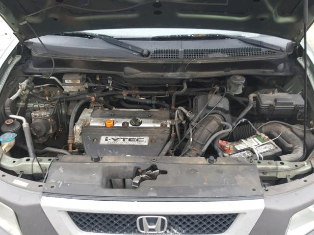 5J6YH28685L011022 - 2005 HONDA ELEMENT EX GREEN photo 7