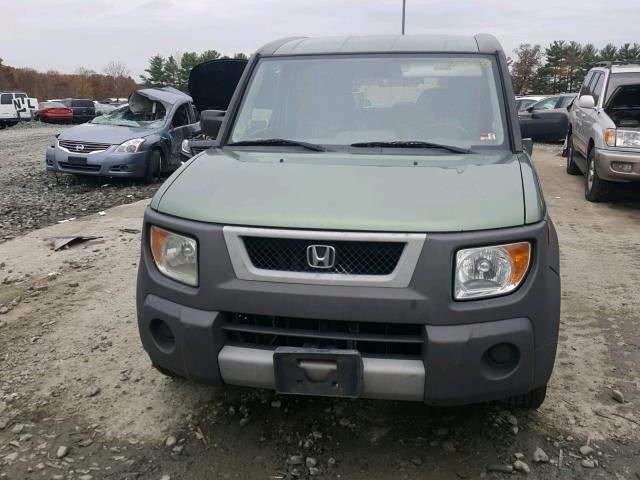 5J6YH28685L011022 - 2005 HONDA ELEMENT EX GREEN photo 9