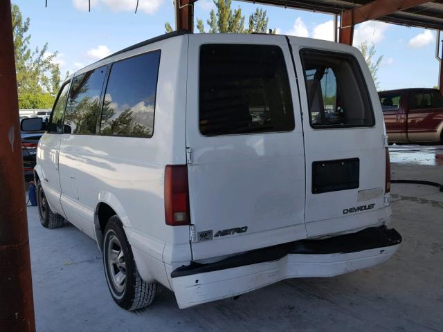 1GNDM19W5YB174849 - 2000 CHEVROLET ASTRO WHITE photo 3