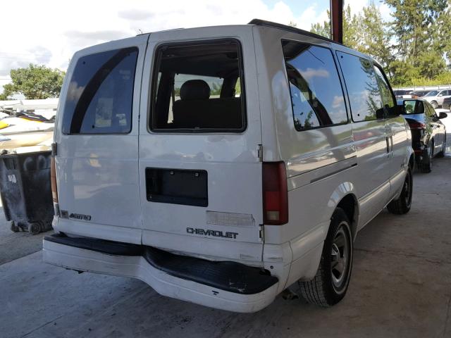 1GNDM19W5YB174849 - 2000 CHEVROLET ASTRO WHITE photo 4