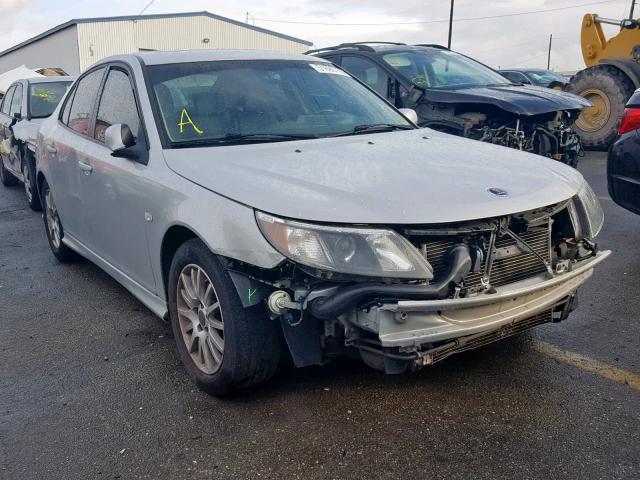 YS3FA4CY9A1610208 - 2010 SAAB 9-3 2.0T SILVER photo 1