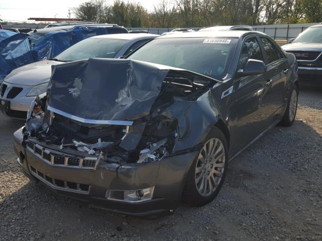 1G6DP5E35D0155567 - 2013 CADILLAC CTS PREMIU GRAY photo 2