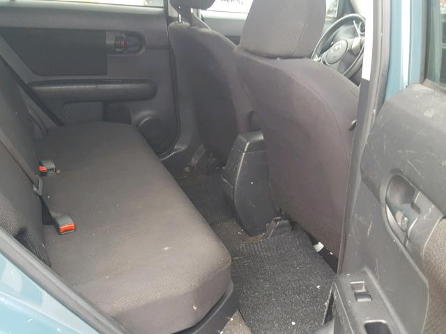 JTLKE50E781001143 - 2008 TOYOTA SCION XB BLUE photo 6