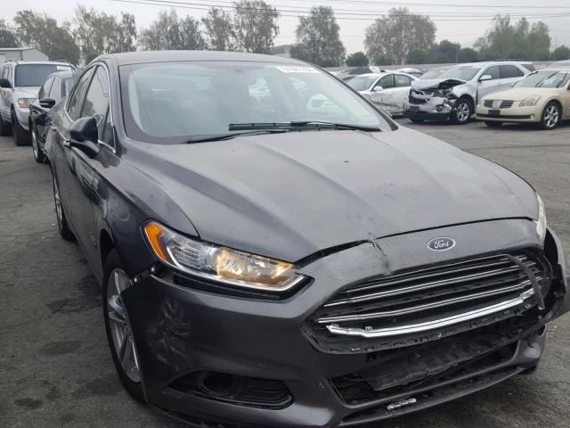 3FA6P0SU0GR320814 - 2016 FORD FUSION TIT GRAY photo 1