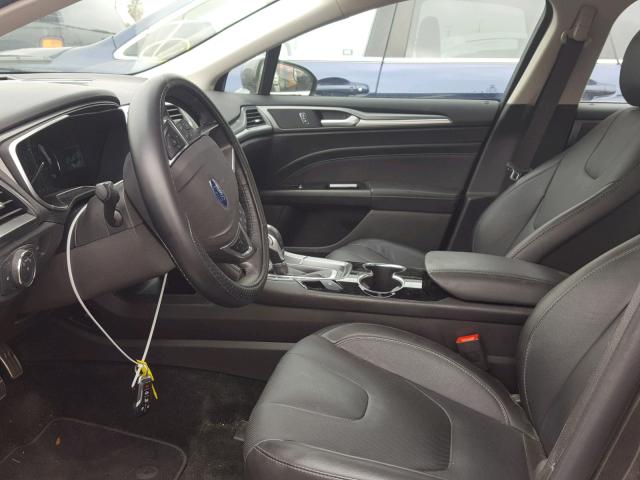 3FA6P0SU0GR320814 - 2016 FORD FUSION TIT GRAY photo 5