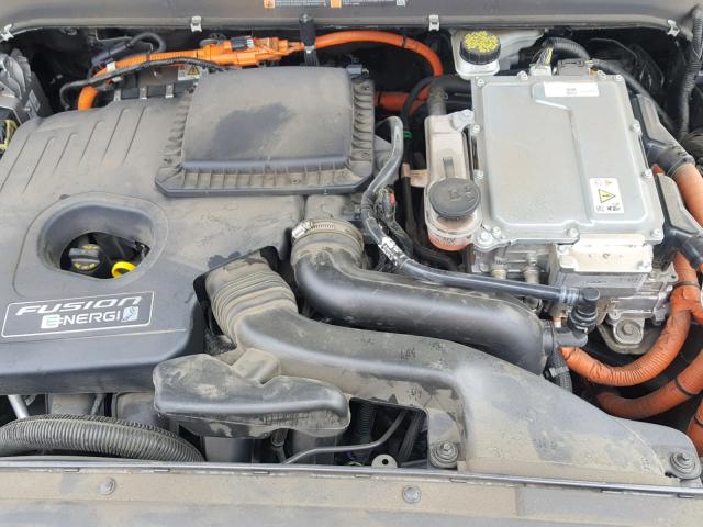 3FA6P0SU0GR320814 - 2016 FORD FUSION TIT GRAY photo 7