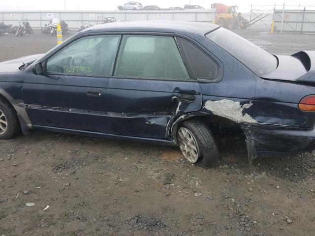 4S3BD4358W6205390 - 1998 SUBARU LEGACY L BLUE photo 9