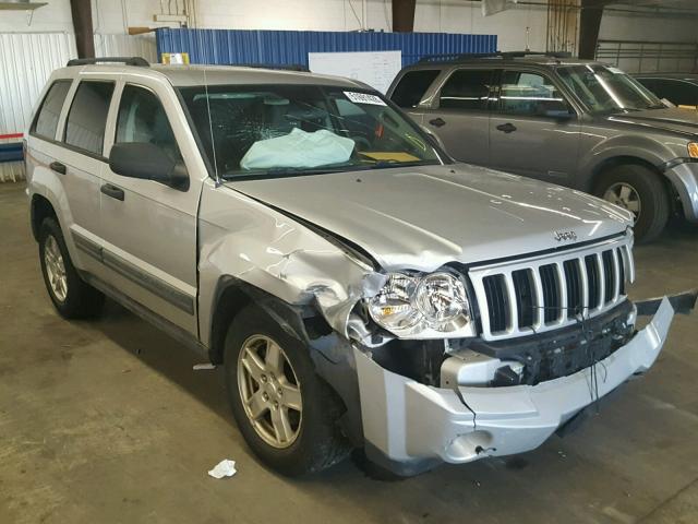 1J4GR48K36C348037 - 2006 JEEP GRAND CHER SILVER photo 1