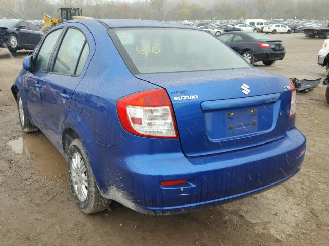 JS2YC5A36C6302335 - 2012 SUZUKI SX4 LE BLUE photo 3