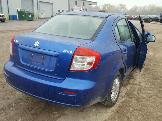 JS2YC5A36C6302335 - 2012 SUZUKI SX4 LE BLUE photo 4