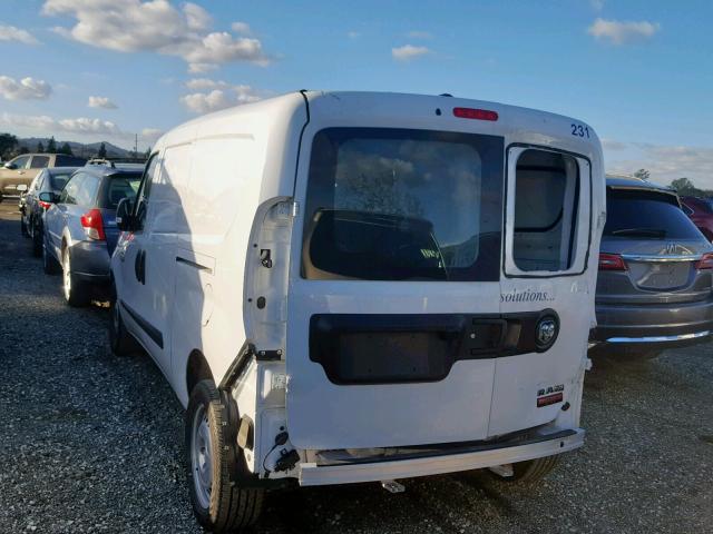 ZFBERFAT6G6C66126 - 2016 RAM PROMASTER 白色 照片 3