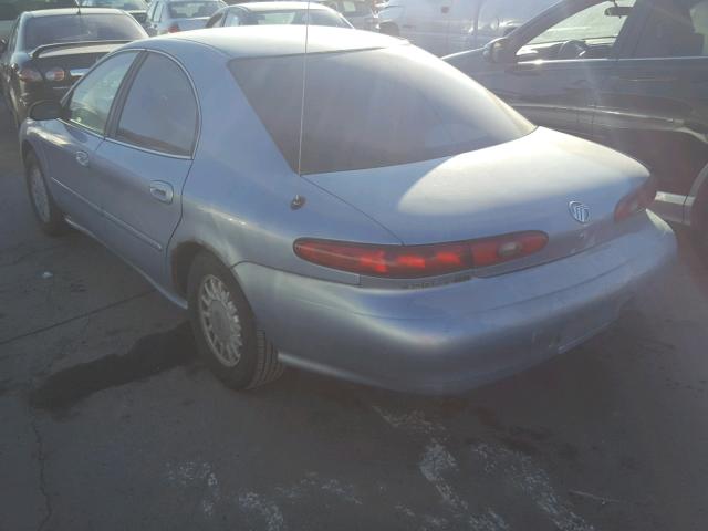 1MEFM50U9WG638227 - 1998 MERCURY SABLE GS BLUE photo 3